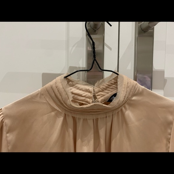 Zara Mock-Neck Blouse😍 - Picture 5 of 8